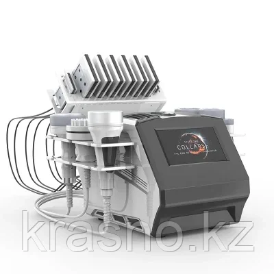Аппарат 6в1 кавитация РФ лазерный липолиз 3Д Multi Black