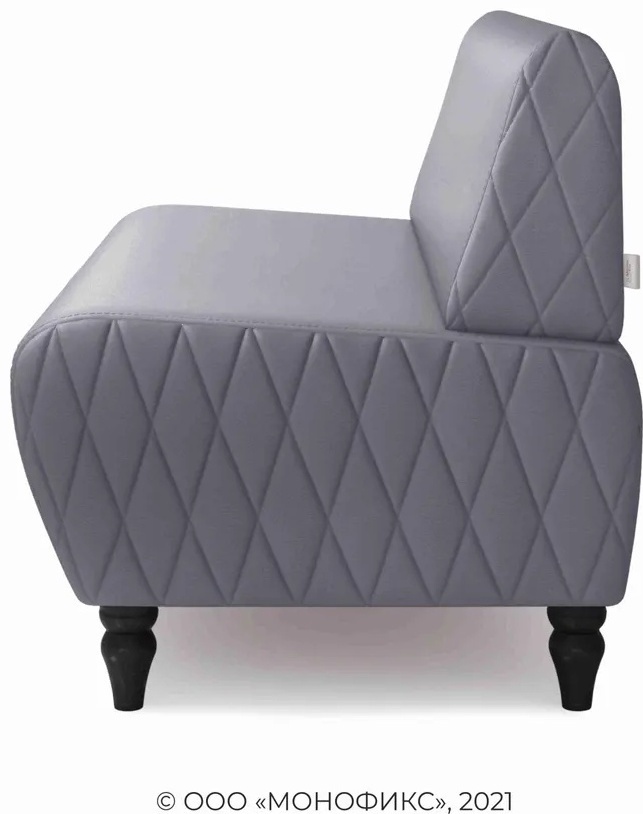 IDEA БУНО 416179 , обивка экокожа, 73x110x67, серый