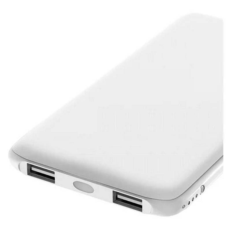 Зарядное устройство Power bank Olmio Slim 10000 mAh (White)