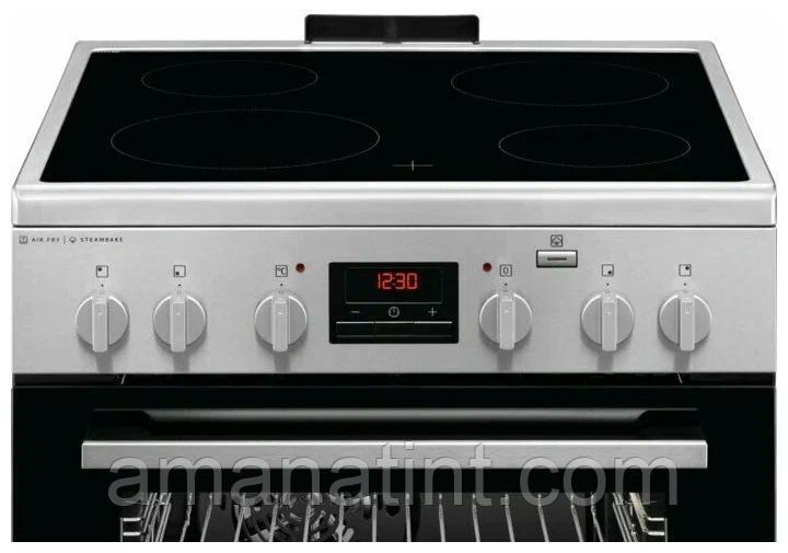 Плита электрическая AEG CCR66402BM серебристая
