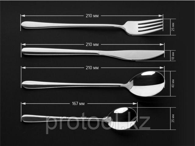 Набор столовых приборов, 24 шт., глянцевый, серия Prestige, PERFECTO LINEA (PERFECTO LINEA) (21-240110P)