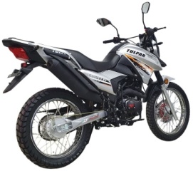 Мотоцикл Peda Tulpar B9 серебристый3