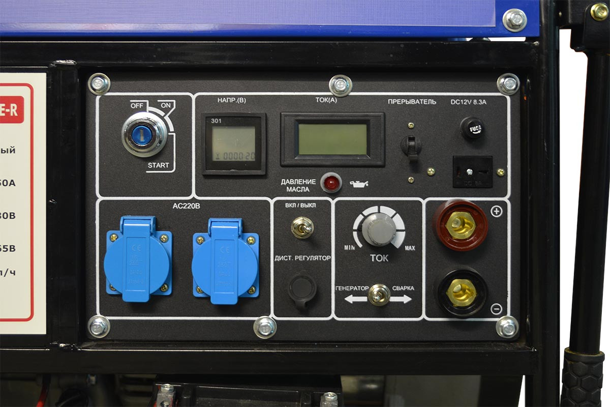 БЕНЗИНОВЫЙ СВАРОЧНЫЙ ГЕНЕРАТОР TSS PRO GGW 3.0/250E-R
