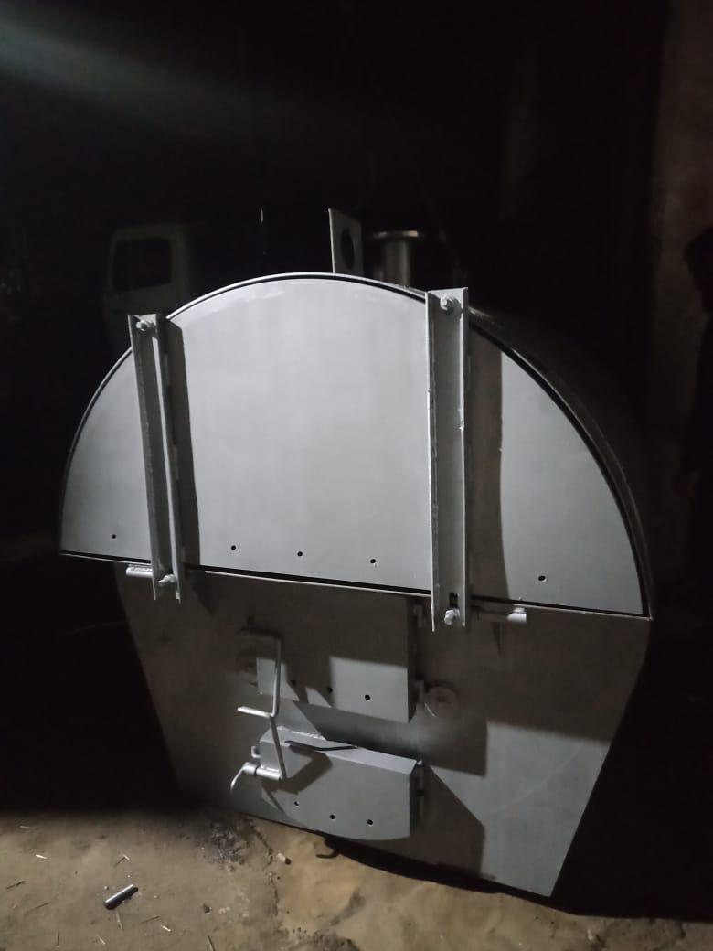 КТГ-1200кВт Котёл на твёрдом топливе, водогрейный горизонтальный стальной