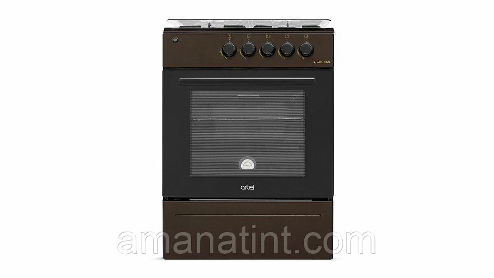 Газовая плита Artel APETITO 10-G коричневая KZ