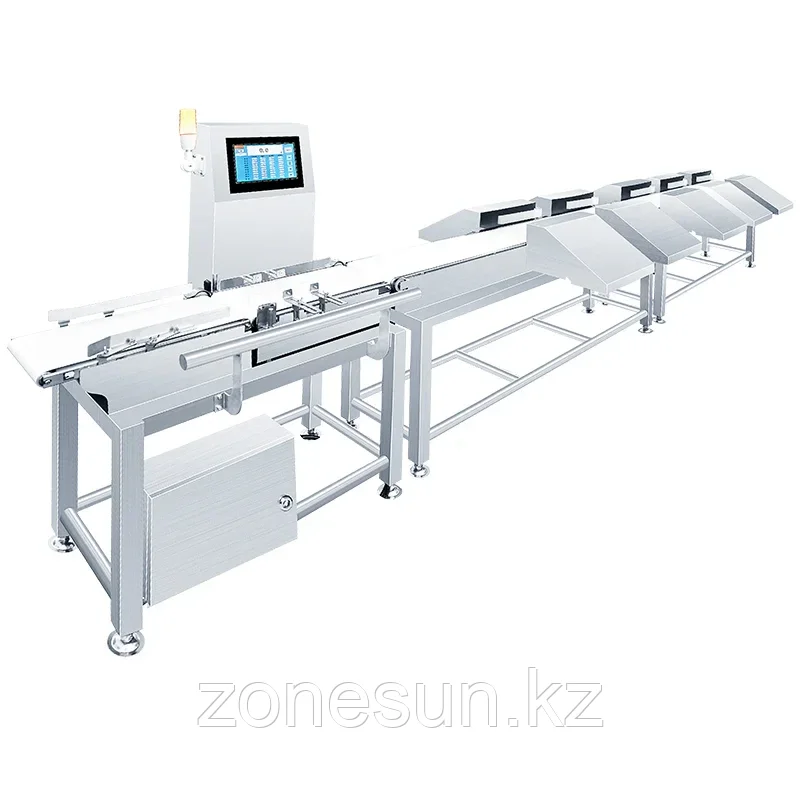 ZONESUN ZS-CWFD МНОГОСТУПЕНЧАТАЯ СИСТЕМА СОРТИРОВКИ КОНТРОЛЬНЫХ ВЕСОВ С КОНВЕЙЕРНОЙ ЛЕНТОЙ