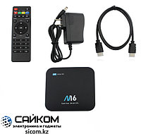 ANDROID TV BOX M16 4K Ultra HD, ВКонтакте, Инстаграм, Огромный функционал9