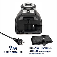 Пылесос HIMMEL VC-0324, 2400Вт, черный4