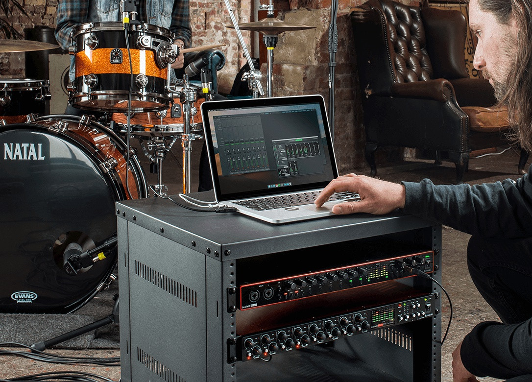 Внешняя USB звуковая карта Focusrite Scarlett 18i20 3Gen