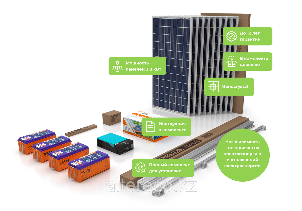 Солнечная станция ECO 5 с углом