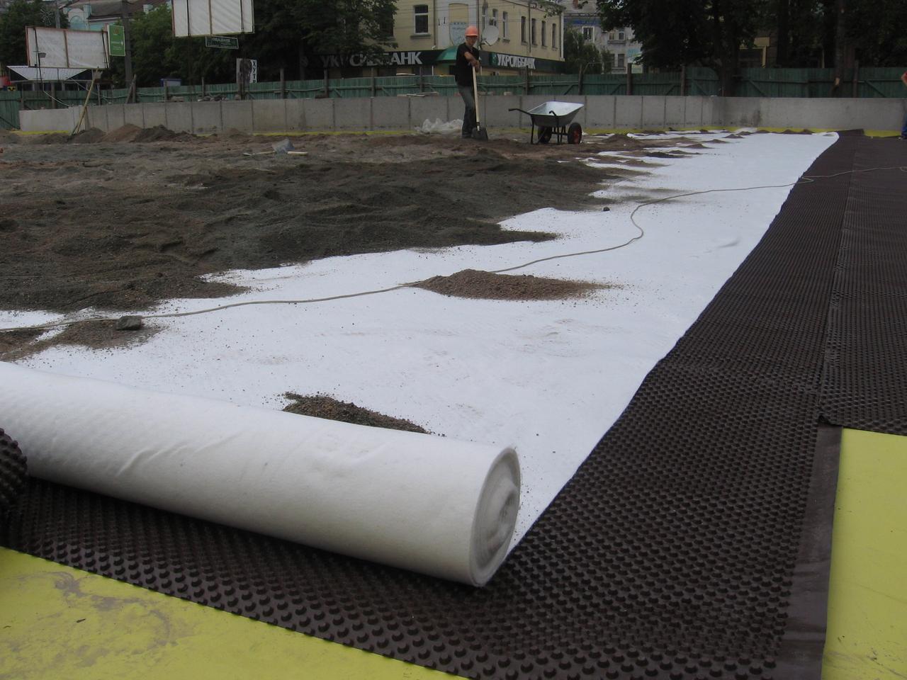 Геомембрана HDPE толщина 1,5мм