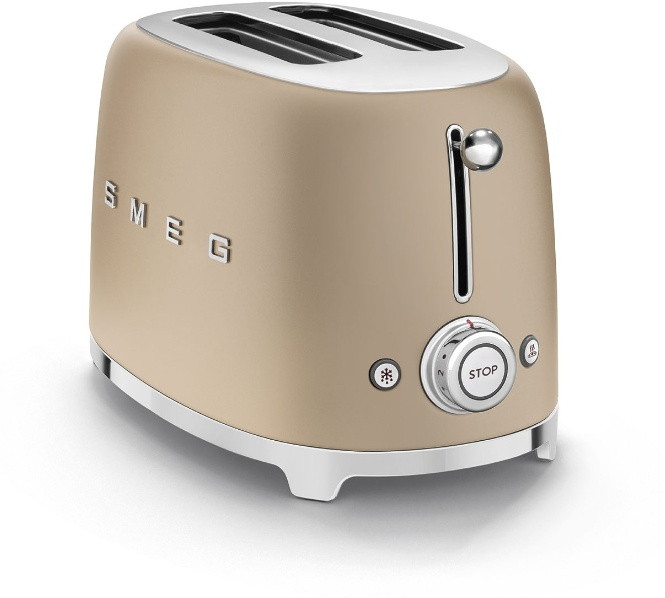 Тостер Smeg TSF01CHMEU шампань