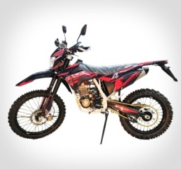 Мотоцикл BSEmoto J10-250 черный, красный1