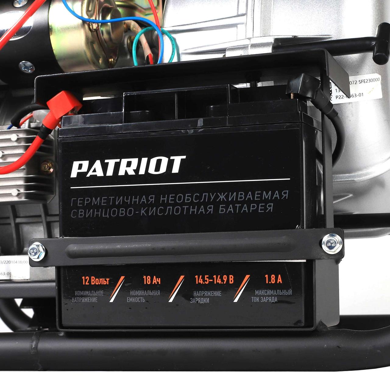 Мотопомпа дизельная PATRIOT MPD 3072 SFE (335101650)