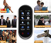 Голосовой карманный переводчик OLCAM Z8 AI Translator, 108 онлайн языков, 17 оффлайн языков5