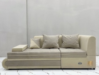 TM Lux диван модульный 581517962, обивка ткань, 80х200х250 см, бежевый, коричневый5