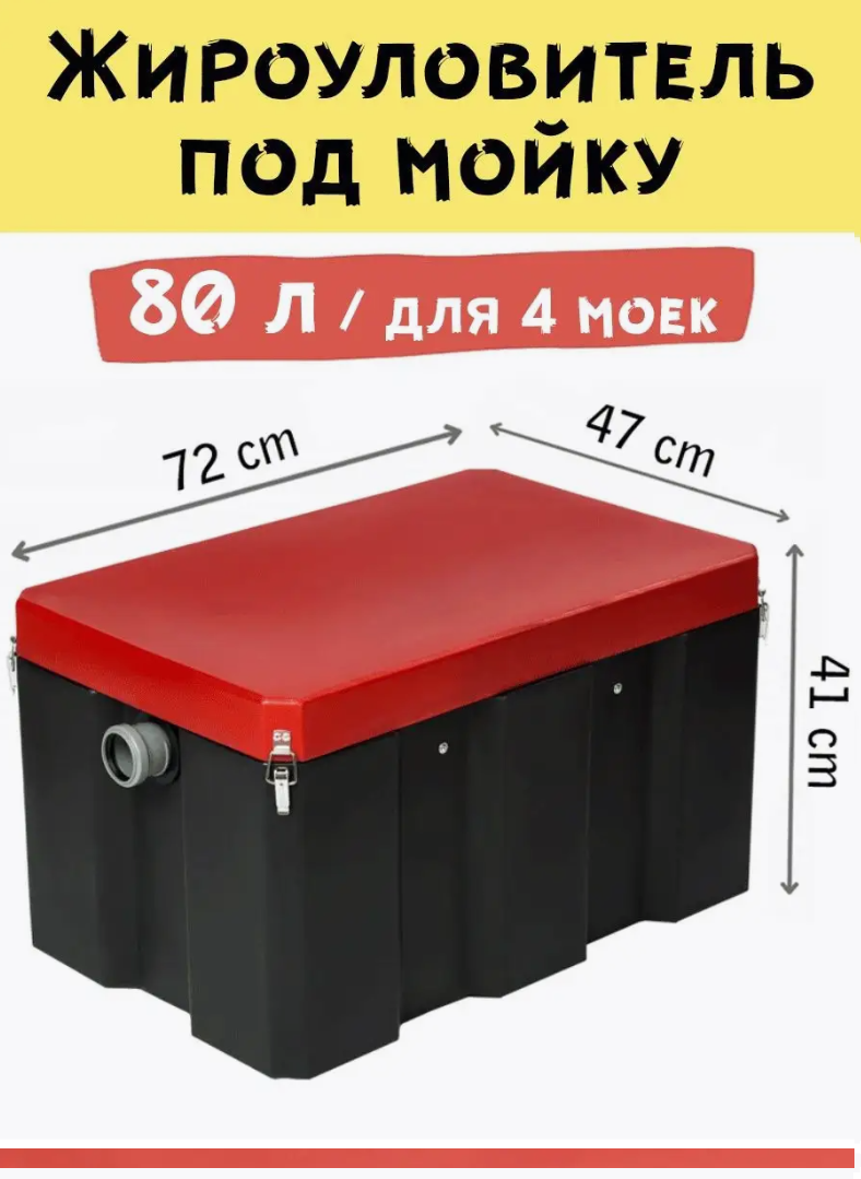 Жироуловитель «ТЕРМИТ 1,0-80»