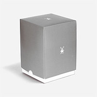 Muehle Чаша для бритья, черный фарфор, платиновый обод1