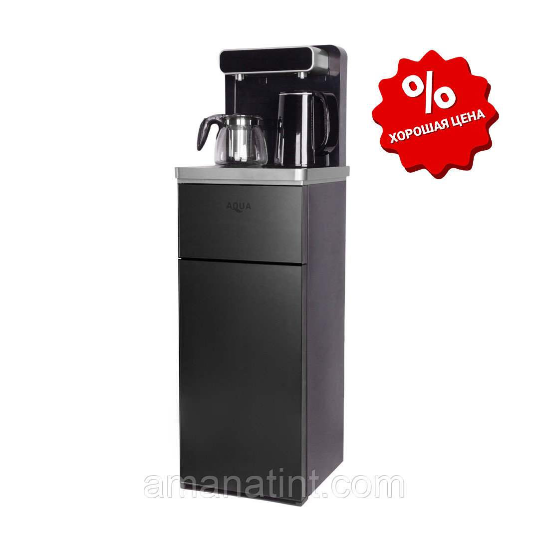 Кулер для воды Aqua 19TPM-E, Black