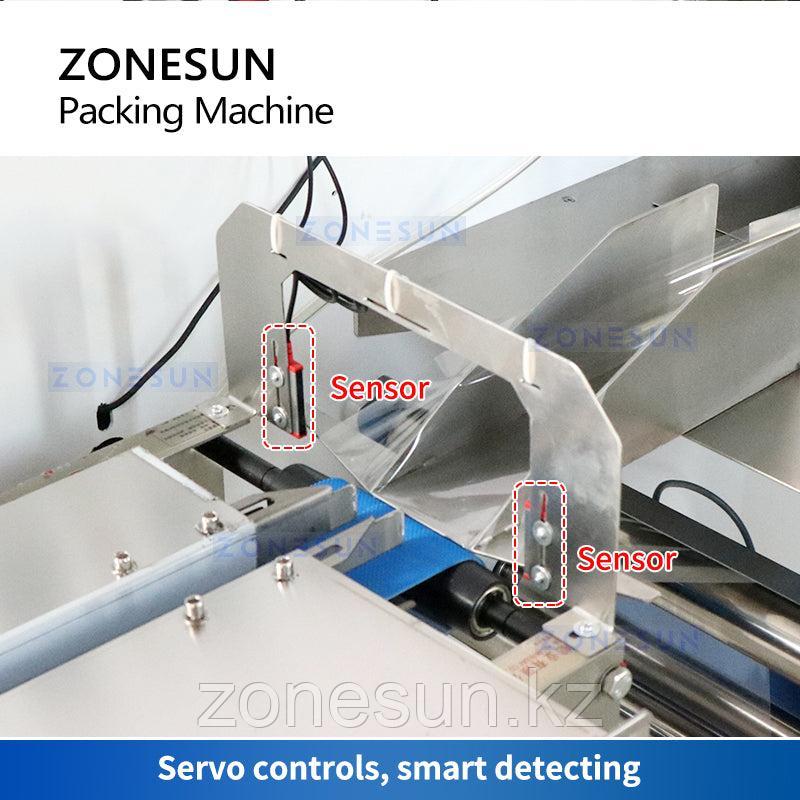 ZONESUN ZS-ZB350X горизонтальная упаковочная машина