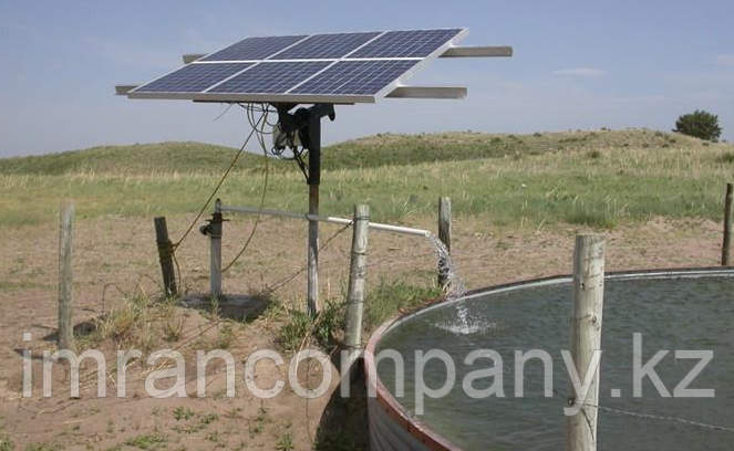 Водяной насос на солнечных батареях 100 Ватт