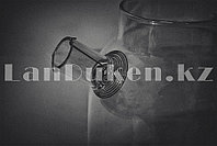 Чайник заварочный стеклянный с ситом на носике и деревянной крышкой 1,5 L для чая и кофе4