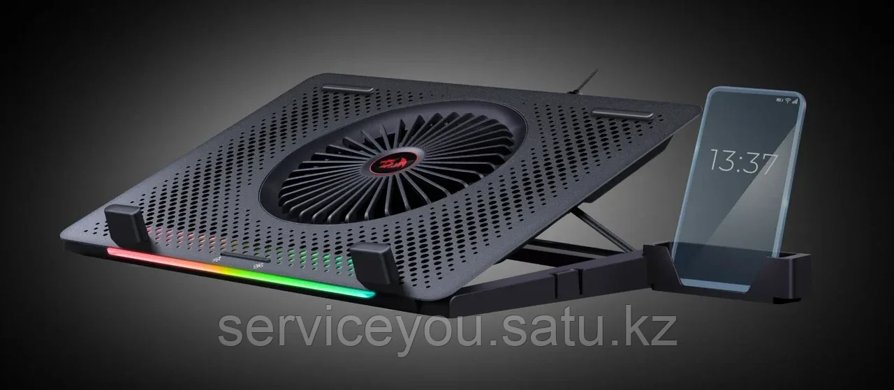 Подставка для ноутбука Redragon Ivy 2USB черный