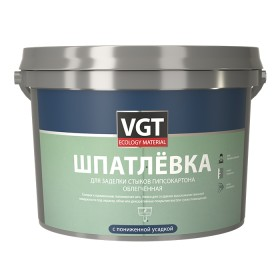 Шпатлёвка облегченная для заделки стыков гипсокартона VGT