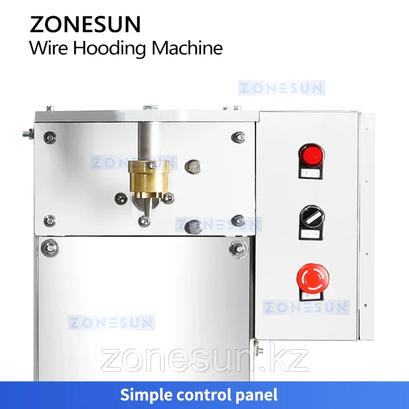 ZONESUN ZS-YG17S Полуавтоматическая машина для укупорки винных крышек проволокой