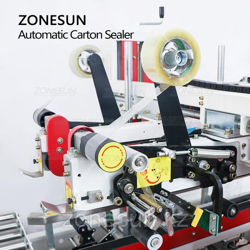 ZONESUN ZS-FK8001 АВТОМАТИЧЕСКАЯ МАШИНА ДЛЯ ЗАПЕЧАТЫВАНИЯ КРАЕВ КОРОБОК С ЧЕТЫРЕХ СТОРОН