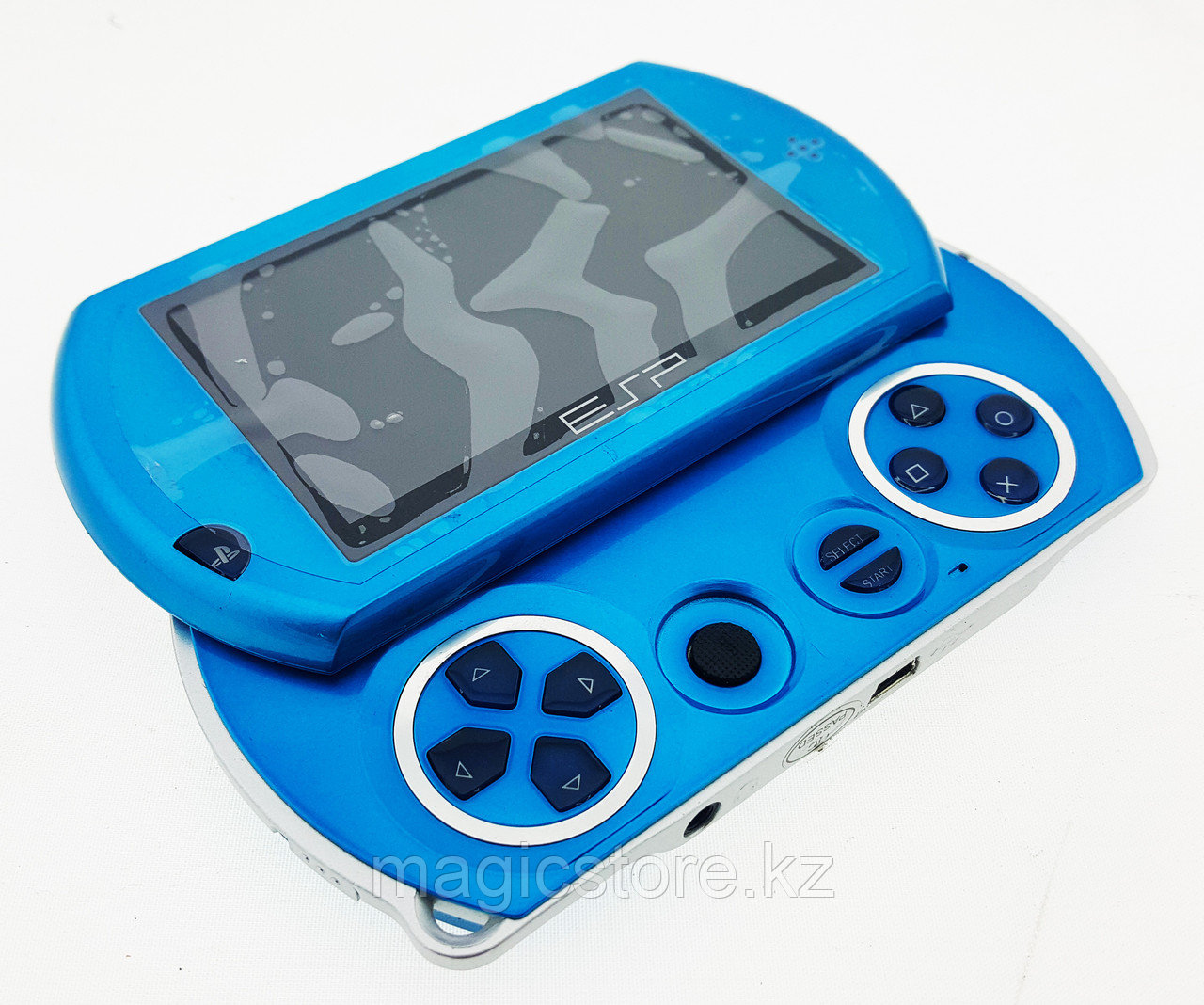 Игровая приставка GAME BOY - ESP GO - 4 Gb с играми внутри + наушники, от 3 до 7 лет (синяя)