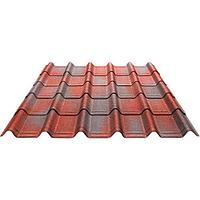 Лист кровельный волнистый Ондувилла 3D 1070х400 мм Красный Бархат
