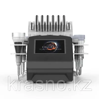Аппарат 6в1 кавитация РФ лазерный липолиз 3Д Multi Black