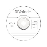 Диск CD-R Verbatim (43432) 700MB 25штук Незаписанный1