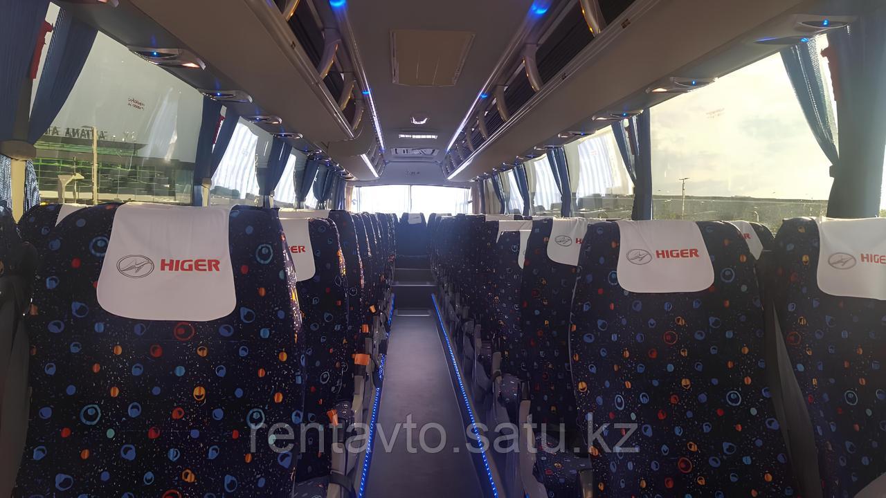 Посуточная аренда автобуса HIGER 50 мест в Астане