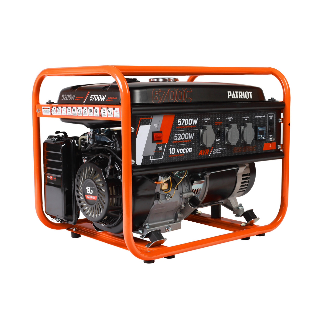 Генератор бензиновый PATRIOT GRS 6700C (476102105)
