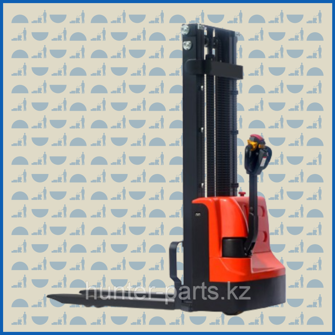 Штабелер самоходный 1,5 т 2,0 м HUNTERPARTS CDD1520-WS Li-ion (сопровождаемый)