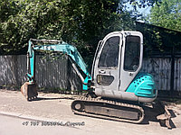 Мини-экскаватор с гидромолотом8