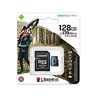 Карта памяти Kingston SDCG3/128GB A2 U3 V30 128GB + адаптер1