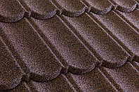 Композитная черепица Metrotile , коллекция MetroBond кофе