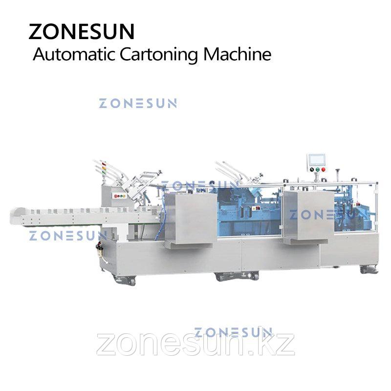 ZONESUN ZS-ZHJ301 АВТОМАТИЧЕСКАЯ УПАКОВОЧНАЯ МАШИНА ДЛЯ ЗАПАЙКИ КАРТОННЫХ КОРОБОК