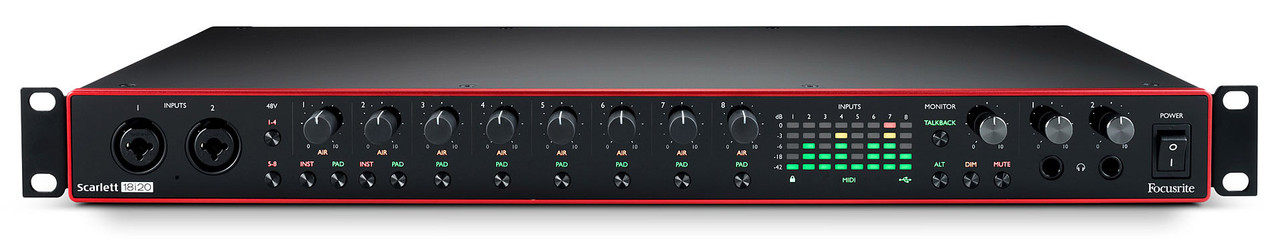 Внешняя USB звуковая карта Focusrite Scarlett 18i20 3Gen