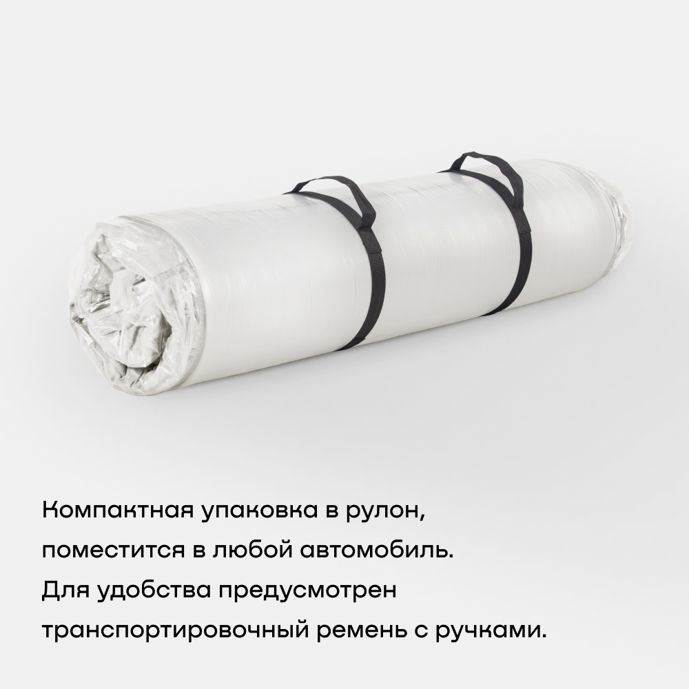 Матрас buyson BuyFit, независимые пружины, 90x200 см