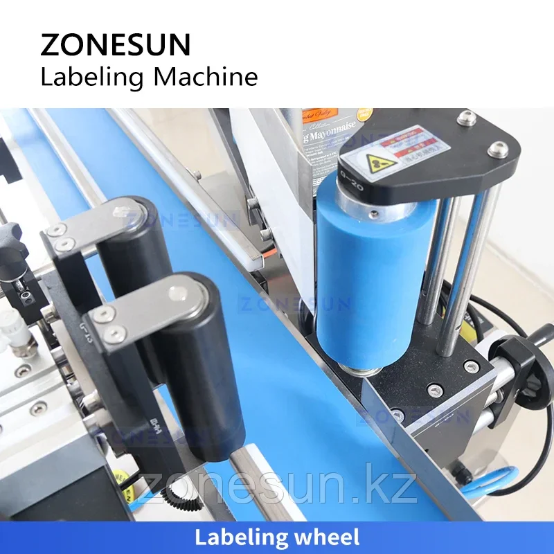ZONESUN ZS-TB500R Аппликатор этикеток на круглые бутылки Настольная этикетировочная машина
