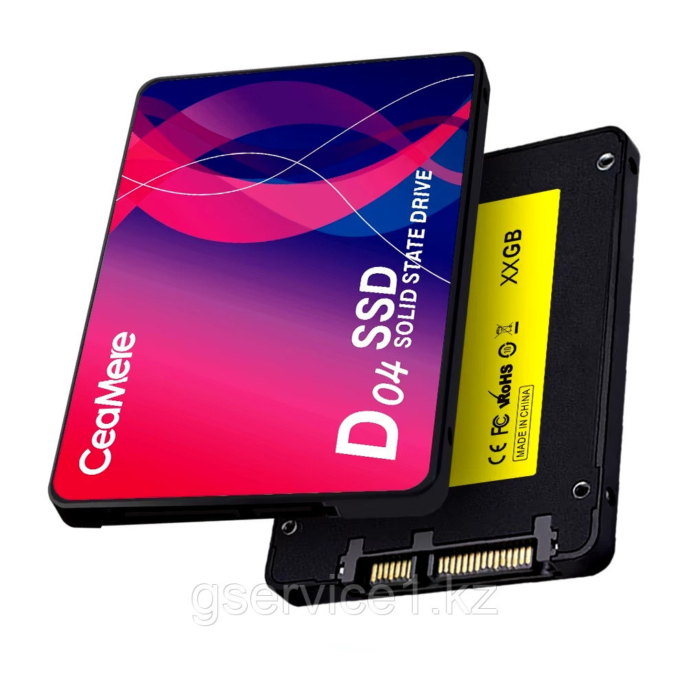 SSD-120 -накопитель CeaMere (CMSSDA/120G-6GB/s) [120 ГБ, 2.5",SATA III, 500MБ/сек]