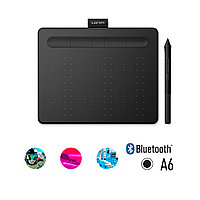 Графический планшет Wacom Intuos Small Bluetooth (CTL-4100WLK-N) Чёрный
