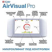 Монитор качества воздуха IQAir AirVisual Pro2
