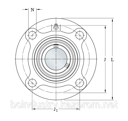 FYC 40TF корпус SKF