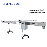 ZS-CB150 CUSTOM AUTOMATION SMALL CHAIN CONVEYOR BELT FOR PRODUCTION LINE