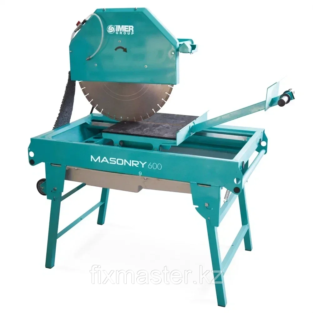 Станок для резки Masonry 600 с водяным охлаждением, трехфазный, 400В, 50Гц, 4кВт, диск 600мм, глубина реза 215